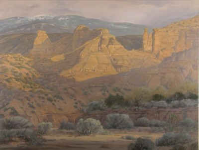 Placitas Artists - Arroyo Cuyamongue  Aturo Chavez