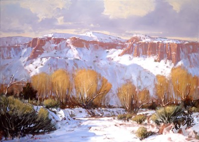 Placitas Artists - Los Cerros de Chimayo  Aturo Chavez