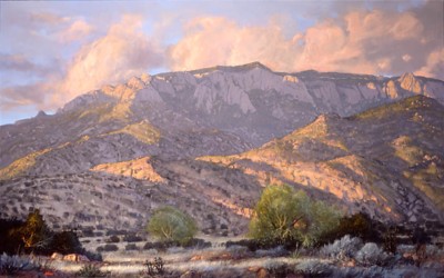 Placitas Artists - Sandia Twilight  Aturo Chavez