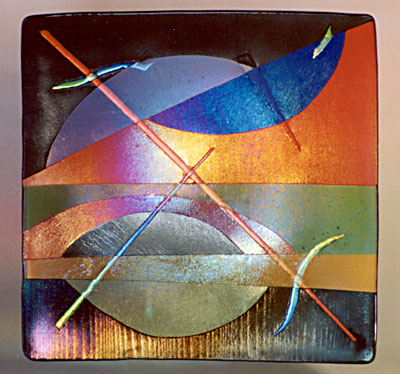 Square platter Lisa Chernoff